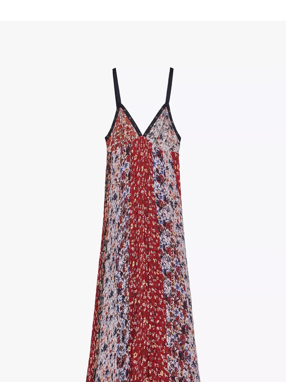 NWT ZARA “ZW COLLECTION FLORAL PRINT MAXI DRESS” - Picture 8 of 8